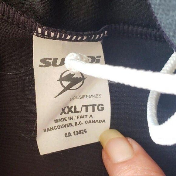 Sugoi Women's Plus Size Padded Cycling Shorts Black Bike Short XXL NWOT - Picture 5 of 10